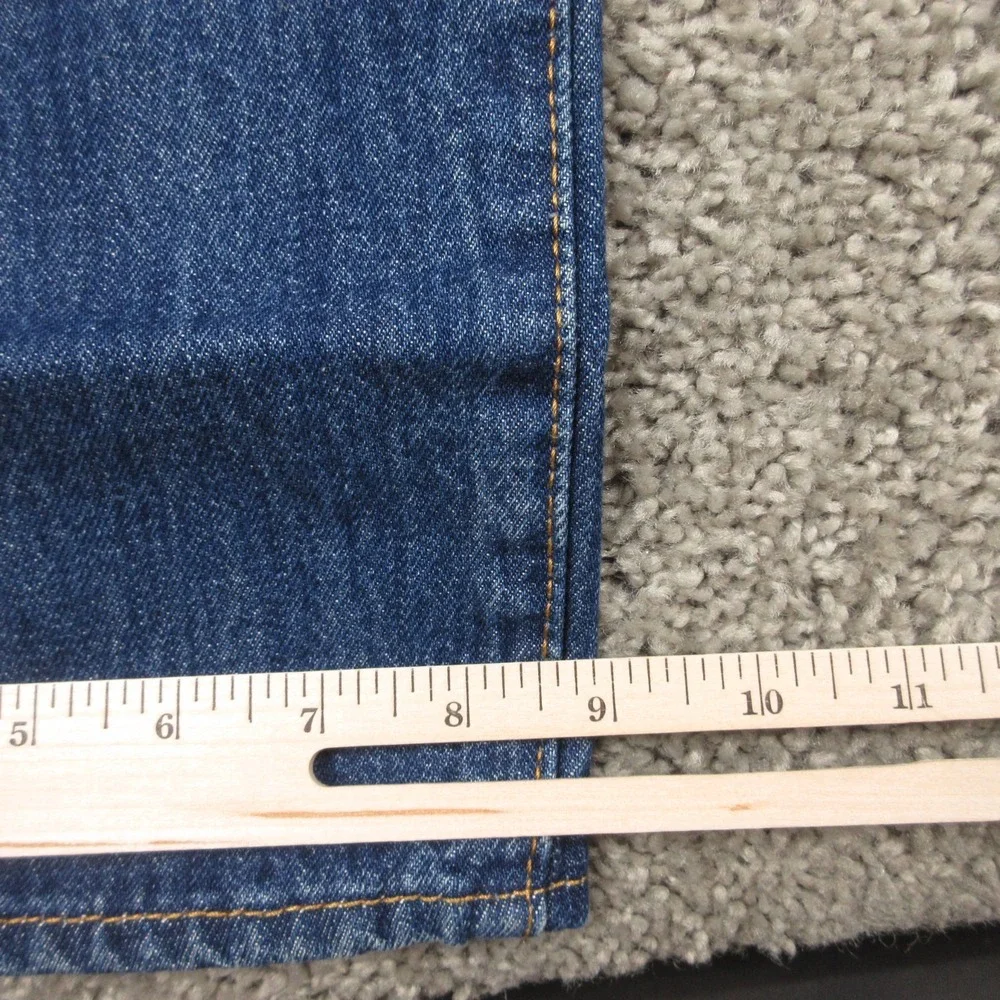 Levis Jeans Mens 36x36 Blue 501 Button Fly Original Straight Stone Denim Pants
